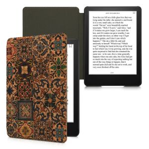 калъф kwmobile за Amazon Kindle Paperwhite 11, корк, многоцветен, 58377.08 131505104 - Технически статии и електроника