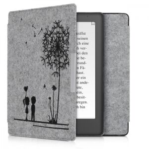 Kobo Aura H2O Edition 2 Case, Textile, Grey, 49111.01 131465553 - Kwmobile