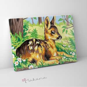 Bambi - Számfestő készlet, kerettel (30x40 cm) 79118020 