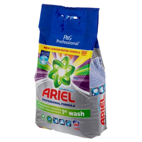 Ariel Color Professional mosópor 5,5 kg ferde nézet - Mosópor