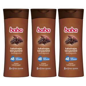 Detská starostlivosť o telo Kakaové maslo 3x400ml 130529947 - Baba
