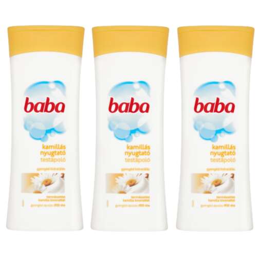Baby Soothing Body Lotion Camelia 3x400ml