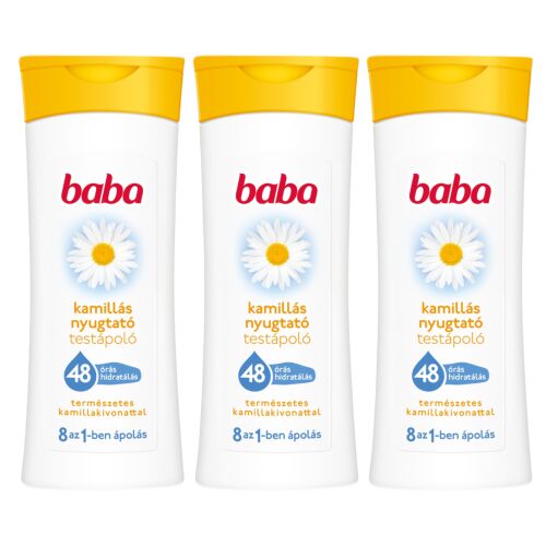 Detské upokojujúce telové mlieko Harmanček 3x400ml 130529979