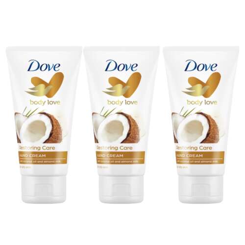  Crema de mâini Dove Nourishing Secrets Restoring Ritual 3x75ml
