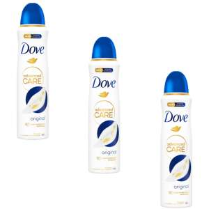 Dove Advanced Care Original Dezodor Spray, 3 x 150ml - Dezodor