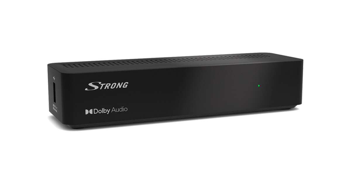 Strong SRT8213 DVB-T Set-Top Box, Black
