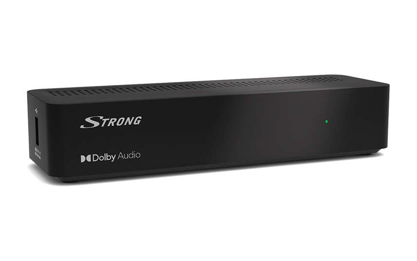 Strong SRT8213 DVB-T Set-Top-Box, Fekete