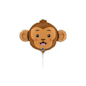 35 cm-es majom fej fólia lufi 81825141 