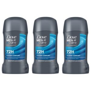 Dove Men+Care Advanced Stift Clean Comfort 3x50ml 121031376 - Dezodor