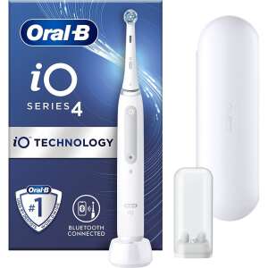 Oral-B iO4 Elektrische Zahnbürste, Weiß 79522877 Mundpflege