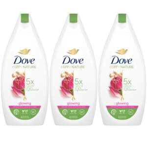Dove Care by Nature Glowing Krémtusfürdő 3x400ml