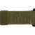 Close-up of the green tactical belt strap