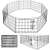 Springos foldable pet playpen and kennel configurations