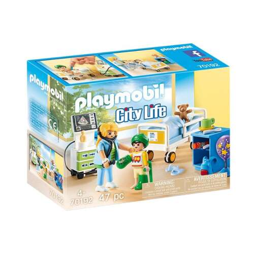 Playmobil Gyermek kórházi szoba 70192