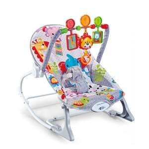 Pepita Vibrating-Musical Lounge Chair #grey 31850728 Articole pentru bebelusi si copii mici