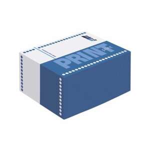 Niceday 375x12mm 1+1 Leporello-Fanfalt-Druckpapier-Verpackung - Dot Matrix Endlospapier