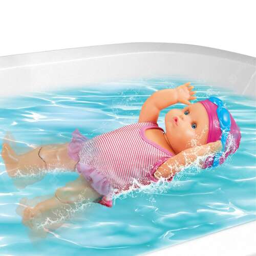 WaterBaby – úszó interaktív játékbaba, utánozza az úszást, 33 cm (BBJ)