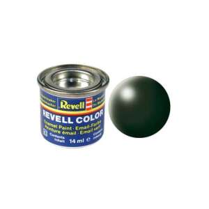 Revell Color 363 Dunkelgrün Seidenmatt Emaille-Farbe, 14 ml - Hobby-Farbe