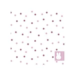 Miffy rosa Tupfen Servietten, 20 Stück - Servietten