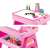 Pepita 2in1 Projector Drawing Table, pink, with storage compartment and drawing accessories