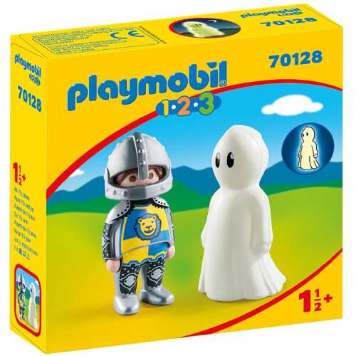Playmobil 1.2.3 Ritter mit Gespenst 70128 31851401