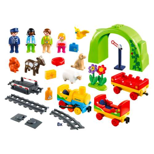 Playmobil 1.2.3 Az első kisvasútam 70179