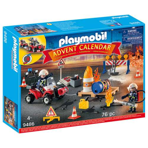 Calendar de Craciun - Incendiu pe santier Playmobil 9486 31851531