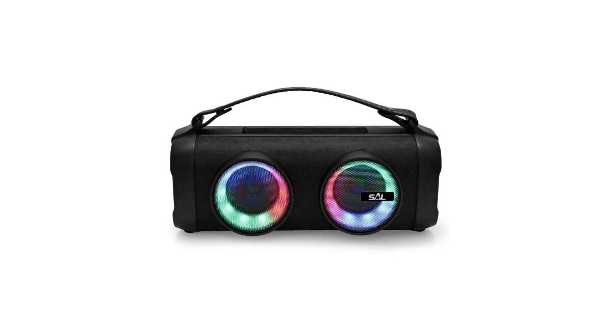 SAL BT 3000 Portable Bluetooth Speaker 2x16W, Black