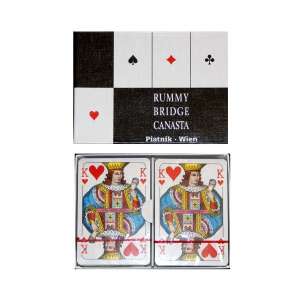 Piatnik Römi kártya Bécsi standard minta 2x55 lap (219634) 67245245 "Minnie"  Kártyajátékok