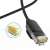 UGREEN NW122 RJ45 Cat.6A Ethernet cable, black, 3m, gold plated connectors
