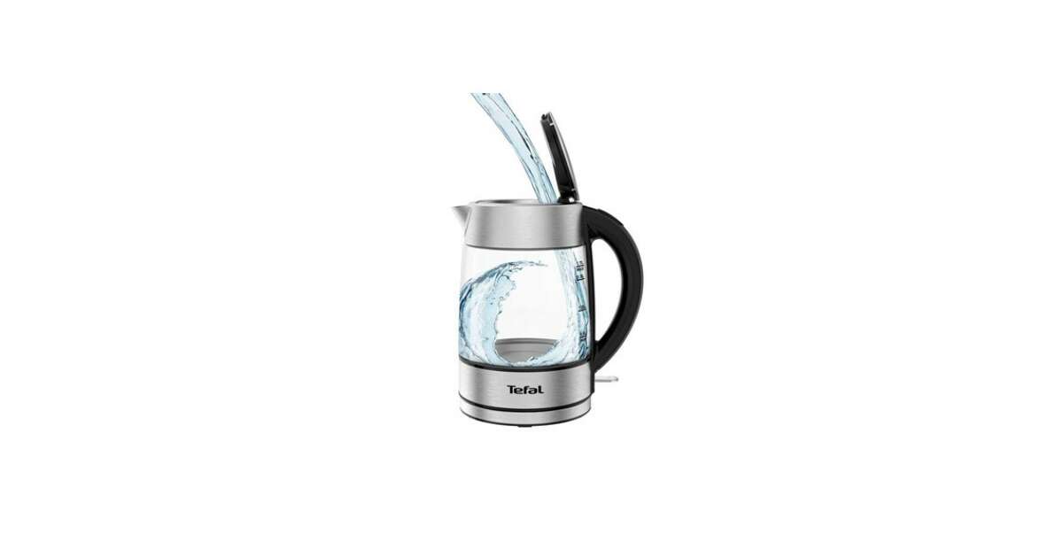 Electric kettle GLASS KI772D38 1,7 l, Tefal 