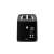 Tefal TT640810 2-slice black toaster with digital display, front view