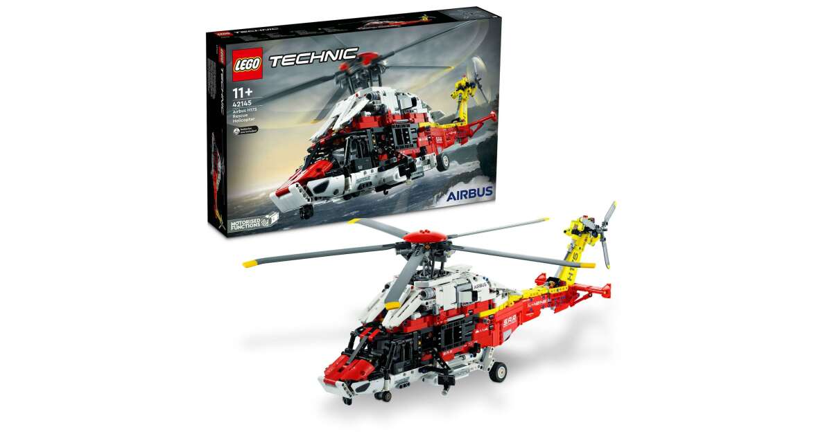 LEGO Technic Rettungshubschrauber Airbus H175 42145 Pepita