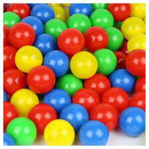 100 db műanyag labda, többféle vidám színben 67358984 