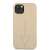 Guess Saffiano Triangle iPhone 13 mini beige case, front view