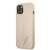 Guess iPhone 13 mini Saffiano Case - Beige, Side View