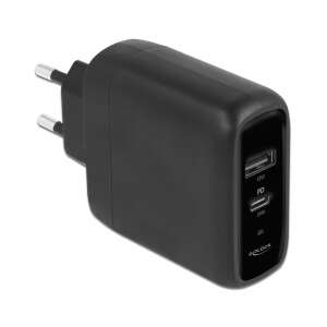 Delock 41455 Încărcător USB-C PD 3.0 + USB-A 20W+12W - Adaptoare de rețea