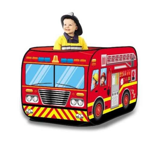 Gyermek játszósátor, tűzoltóautó