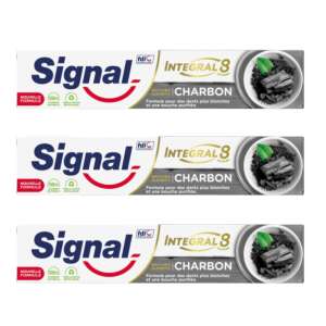 Signal Integral 8 Aktivni ugljen Pasta za zube, 3 x 75ml - Pasta za zube