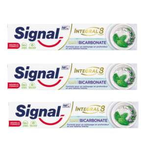 Signal Nature Elements Clean&amp;Fresh zubná pasta 3x75ml