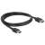 Delock 8K 60Hz HDMI cable, 1 meter long, black