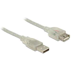 Delock USB 2.0 extension cable, A-type male to A-type female, 0.3m - Data Cable