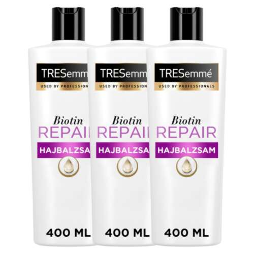 TRESemmé Biotin + Repair 7 Balsam pentru părul deteriorat 3x400ml