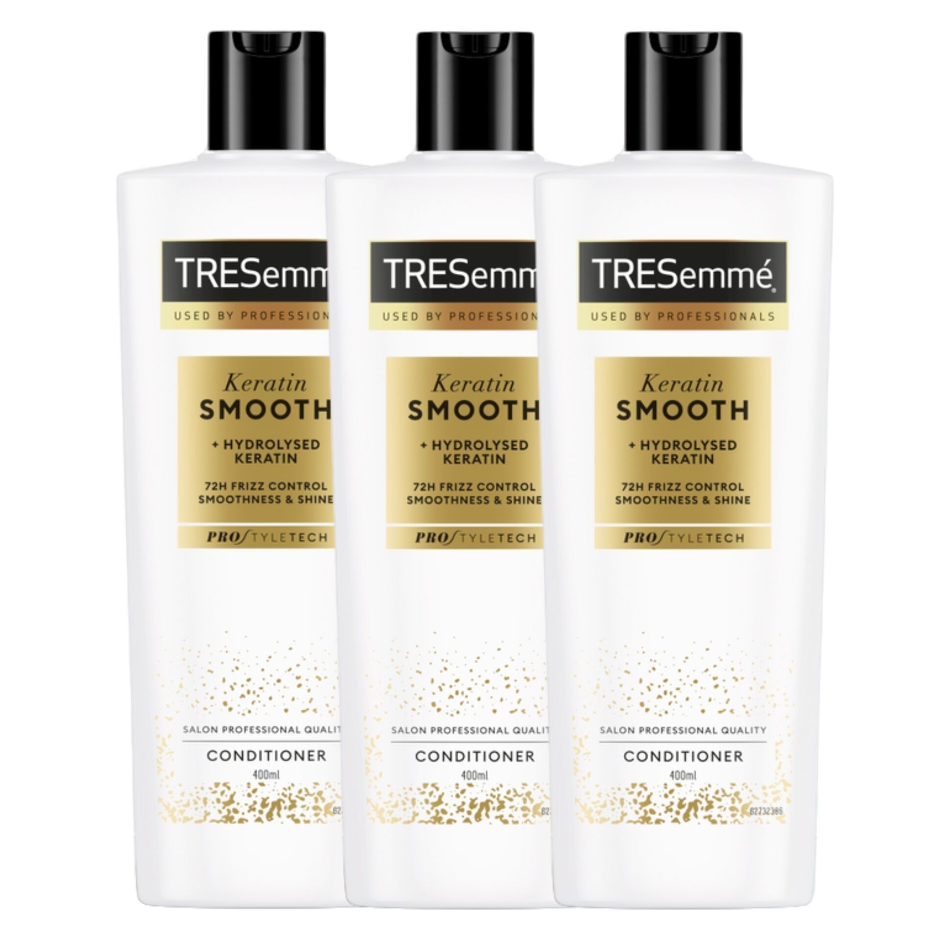 TRESemmé Keratin Smooth Hajbalzsam gubancolódásra hajlamos hajra 3x400ml