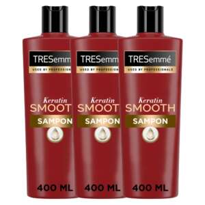 TRESemmé Keratin Smooth Shampoo pentru părul predispus la încurcături 3x400ml 67392486 Sampoane