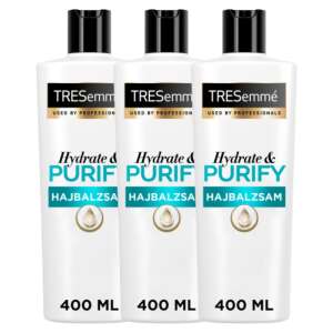 Tresemmé Hydrate & Purify Conditioner pentru păr gras 3x400ml 67392886 Balsamuri de păr