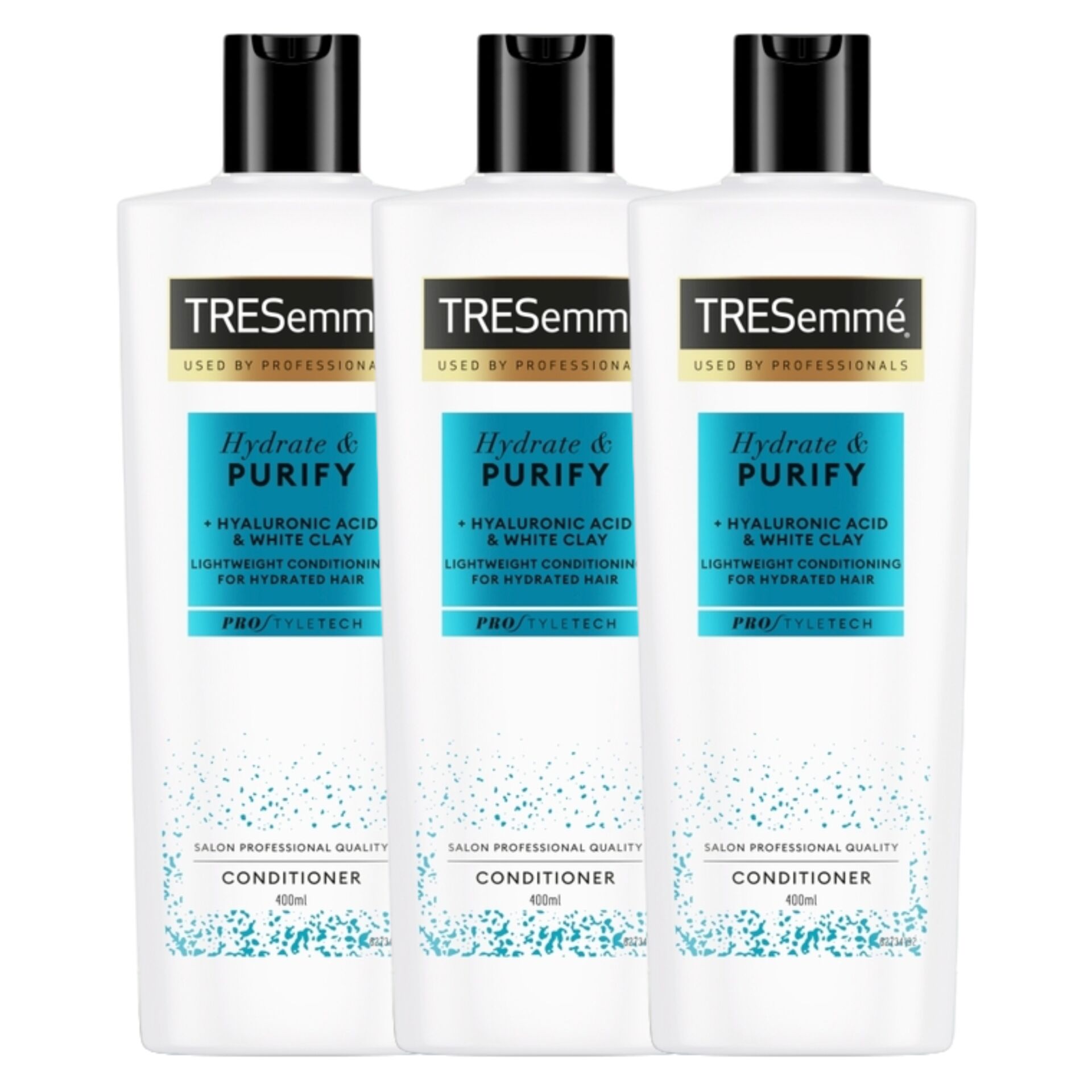E-shop Tresemmé Hydrate &amp; Purify kondicionér na mastné vlasy 3x400ml