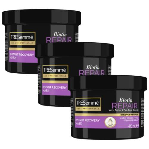 TRESemmé Biotin + Repair 7 Hair Conditioner pentru păr deteriorat 3x440ml