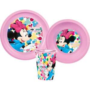 Disney Minnie étkészlet, műanyag szett 67434603 Itatópoharak, poharak
