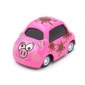 Hátrahúzható babakocsi purcelus rózsaszínű 67435320 Játék autó - Lány